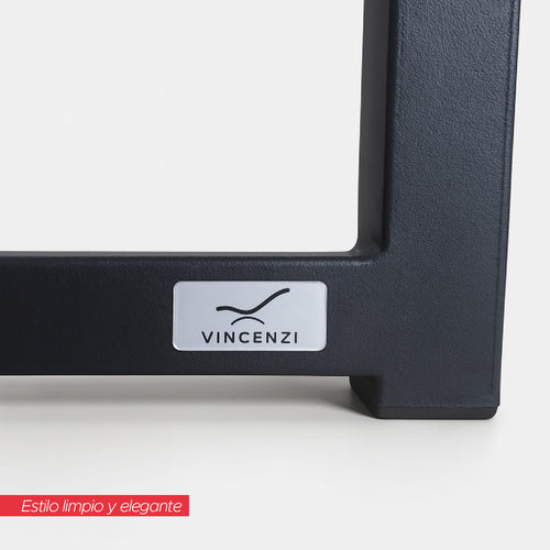 Base para cama Europea Acero Negro 90x190 cm ZEN 1 pza Vincenzi