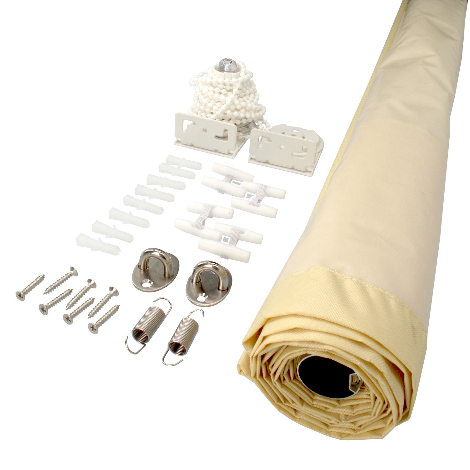 Cortina Roller Cierre de Terraza Beige 100x250cm