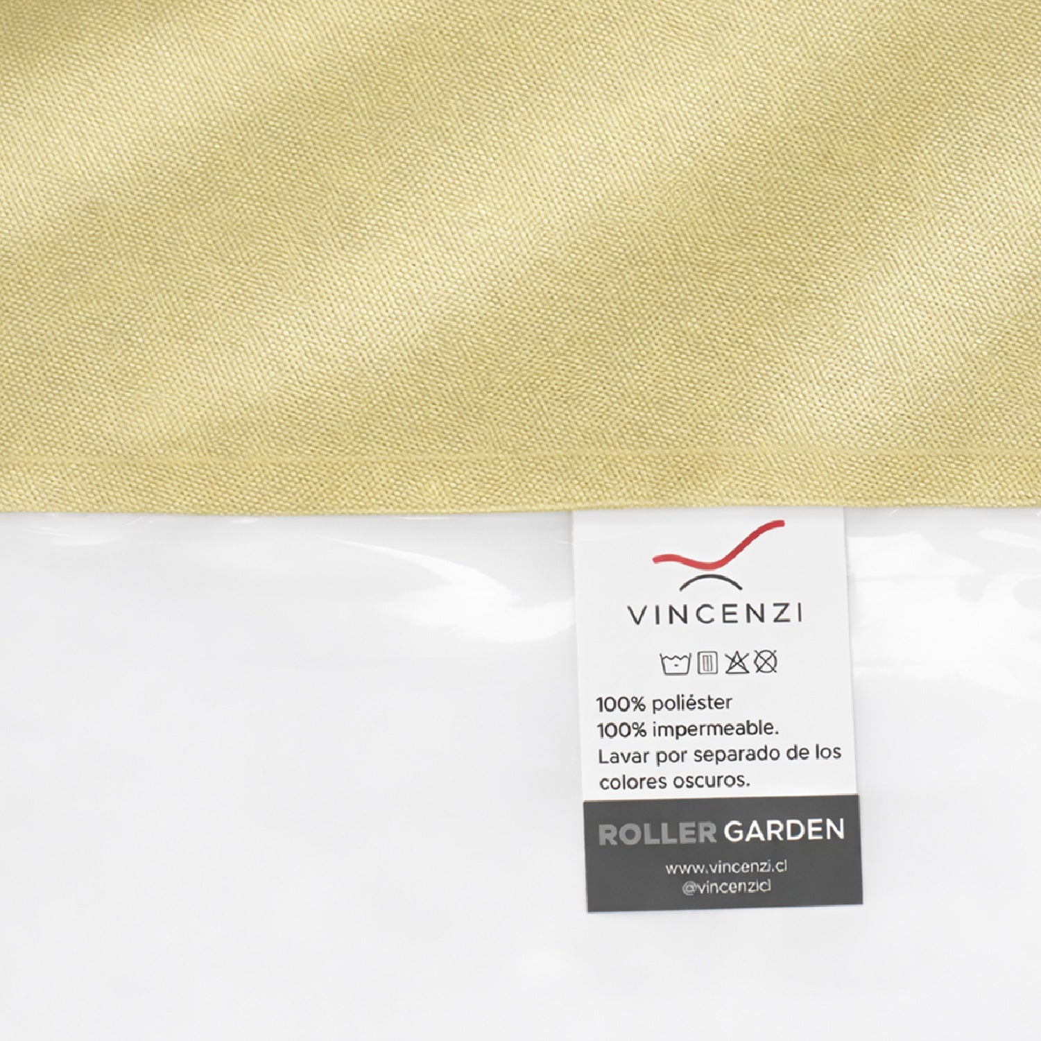 Cortina Roller Cierre de Terraza Beige 100x250cm