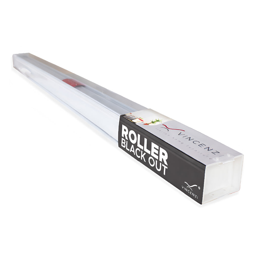 Cortina Roller Blackout Blanca 160x230cm
