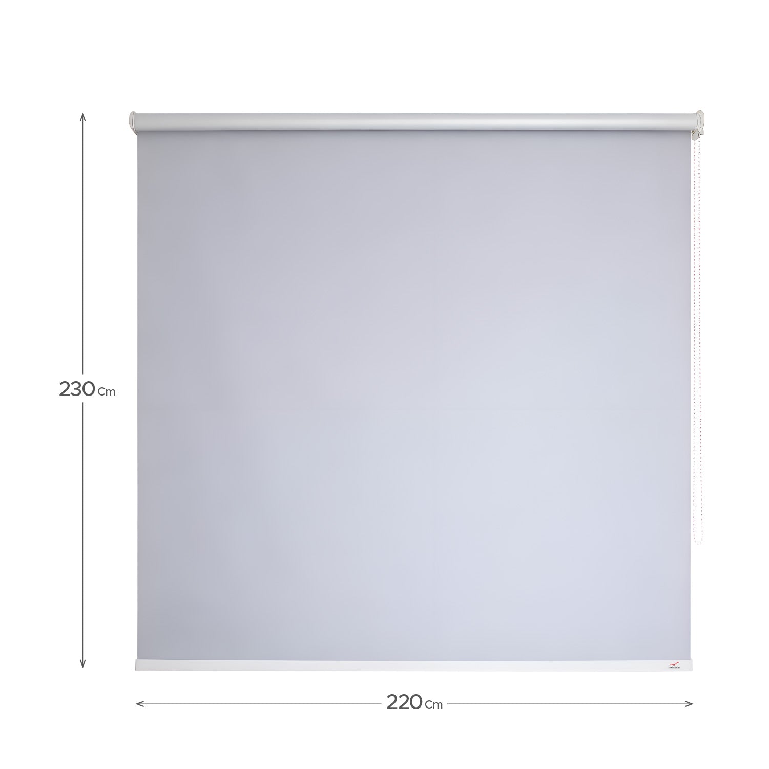Cortina Blackout Gris 220x230cm