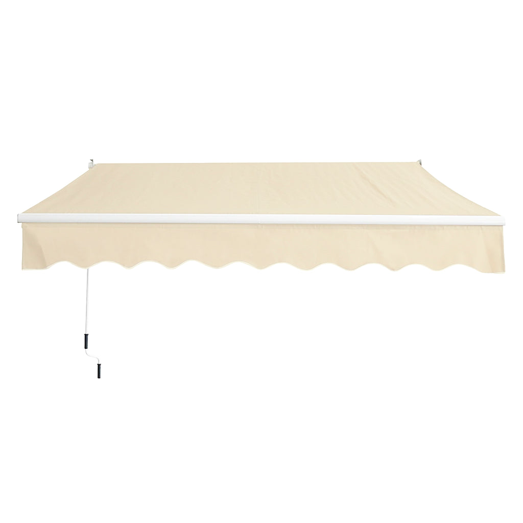 Toldo Con Brazo Retráctil Terrazas 3x2.5 Mts Beige