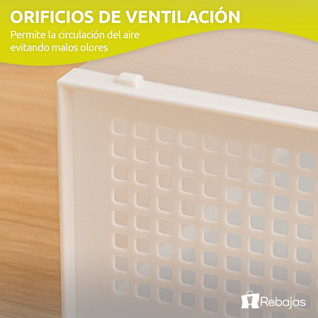 Caja Organizadora De Zapatos Apilables Set 4 Unidades