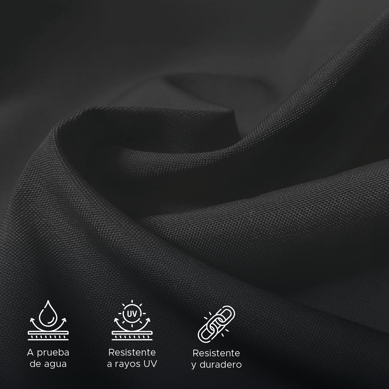 Quitasol para terraza Lateral Gráfito 360 Vincenzi