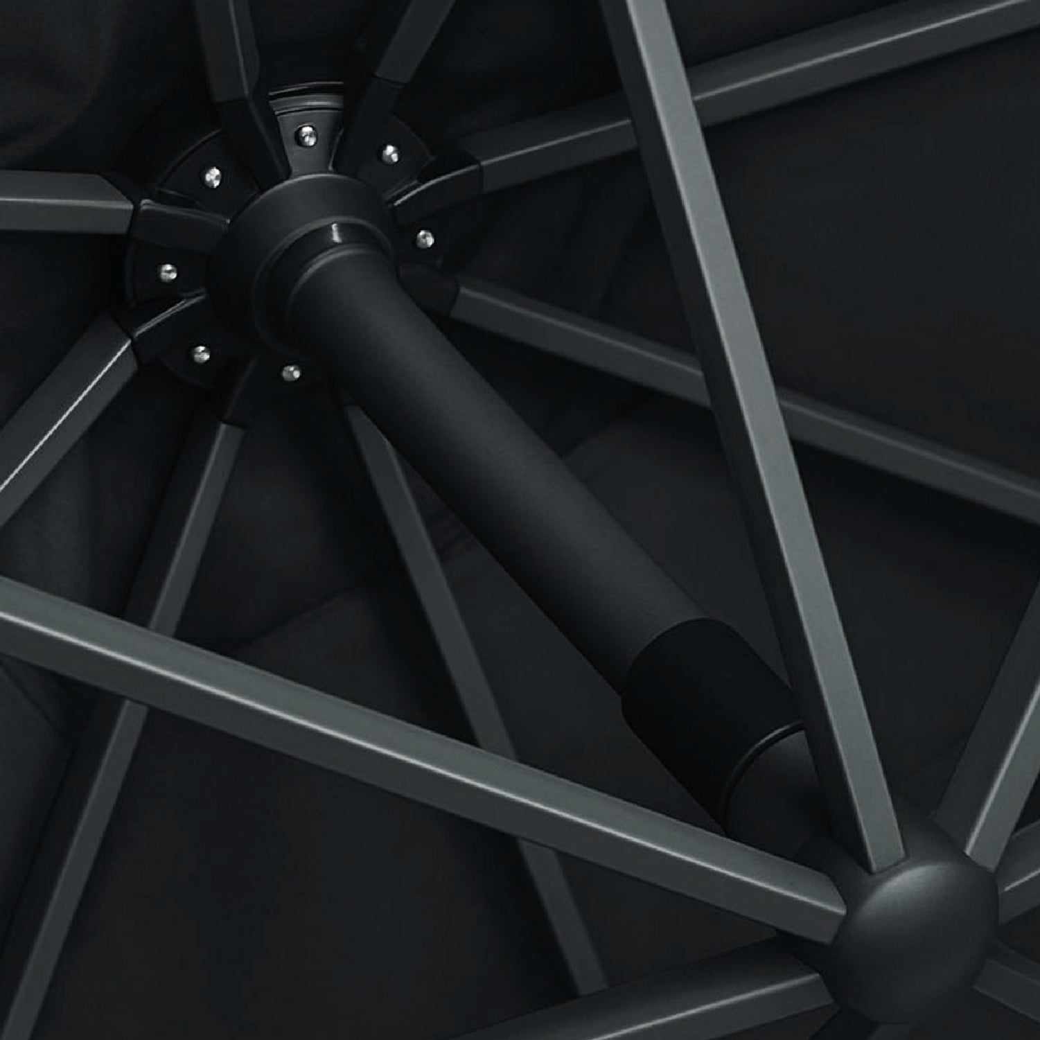 Quitasol para terraza Lateral Gráfito 360 Vincenzi