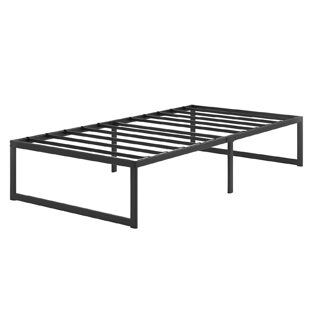 Base para cama Europea Acero Negro 105X190 cm 1,5 Pza Vincenzi