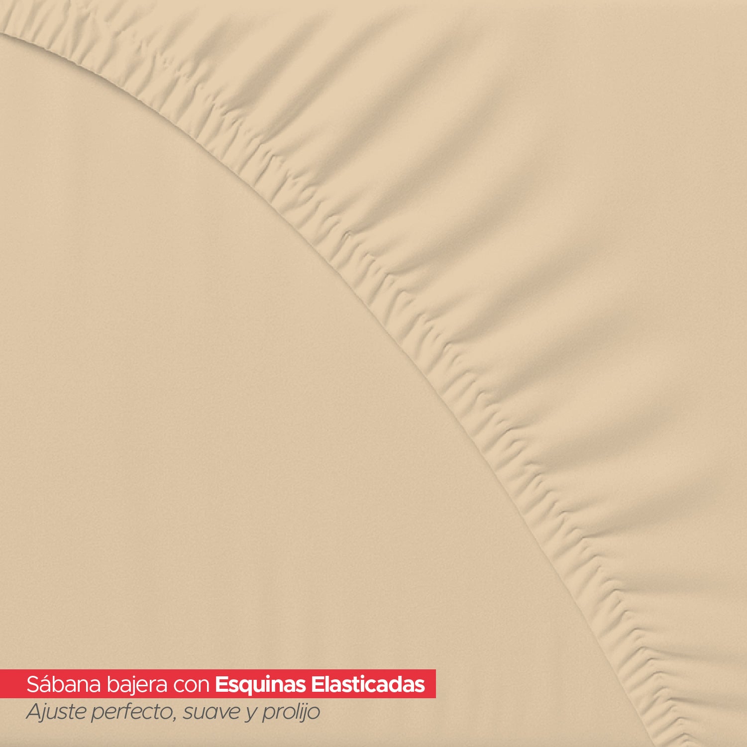 Juego De Sábanas Beige 1800 Hilos Ultra Suave Tamaño King Vincenzi