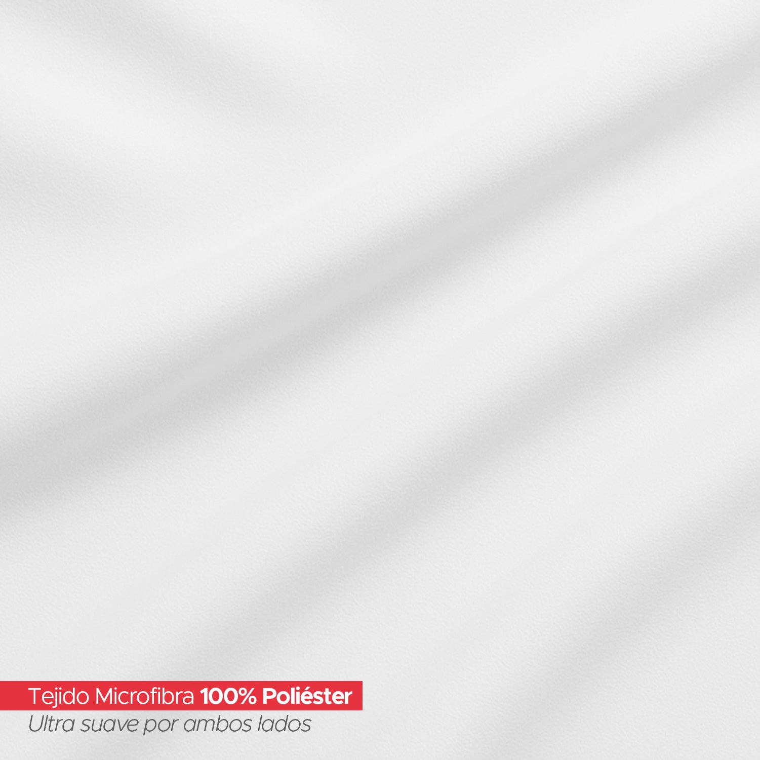 Juego De Sábanas Blanco 1800 Hilos Ultra Suave 2 Plazas Vincenzi