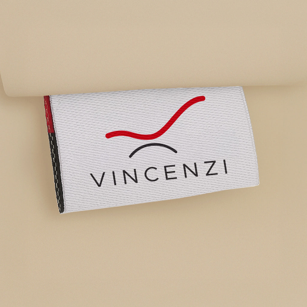 Juego de Sábana Beige 1800 Hilos Ultra Suave 2 plazas Vincenzi