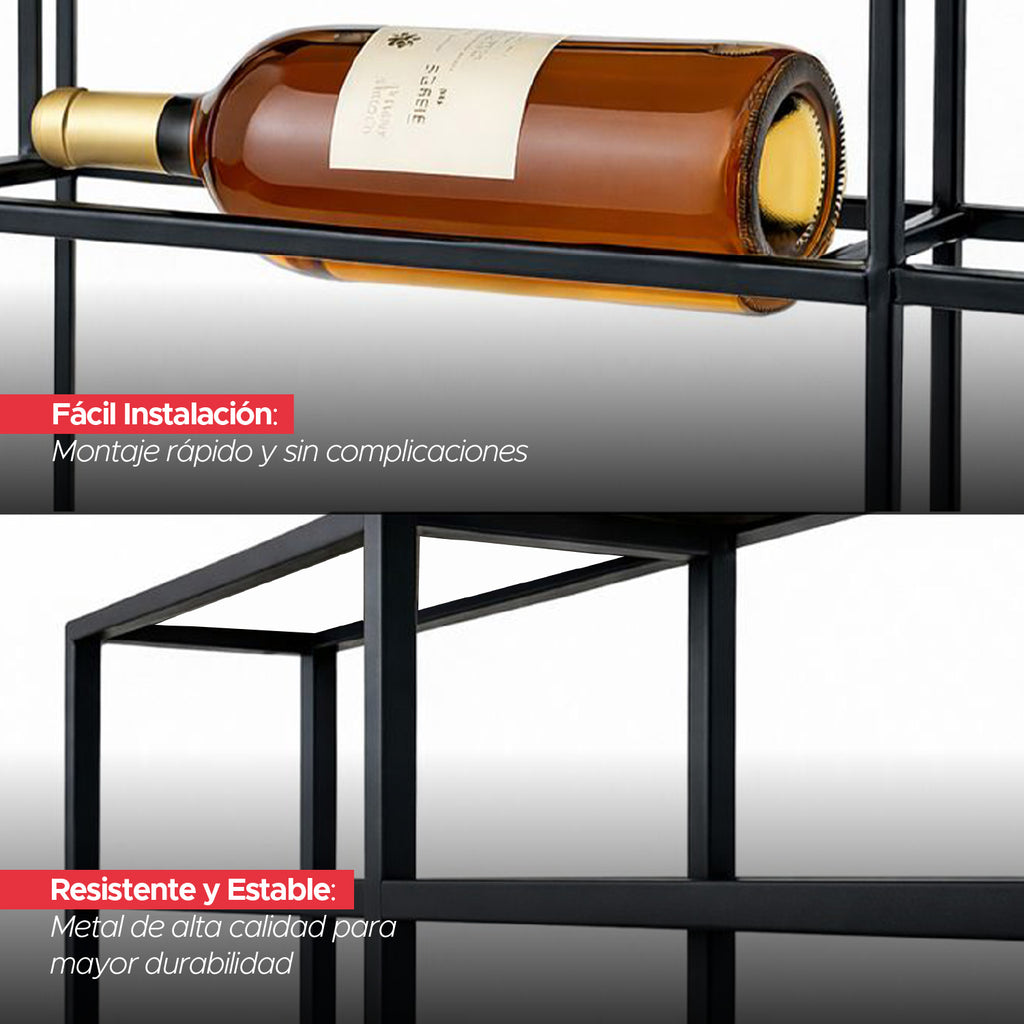 Soporte Para Botellones Vino Hierro Alta Calidad Y Resistencia